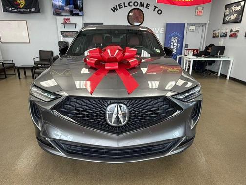 Lunar Silver Metallic 2022 Acura MDX A-Spec Package