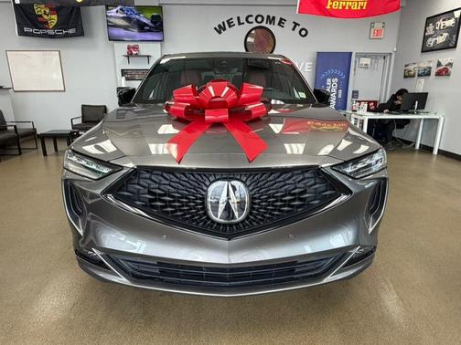 Lunar Silver Metallic 2022 Acura MDX A-Spec Package