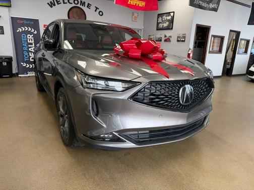 Lunar Silver Metallic 2022 Acura MDX A-Spec Package