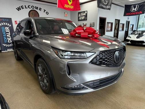 Lunar Silver Metallic 2022 Acura MDX A-Spec Package