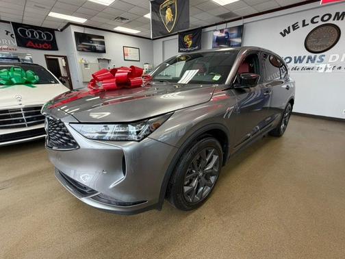 Lunar Silver Metallic 2022 Acura MDX A-Spec Package