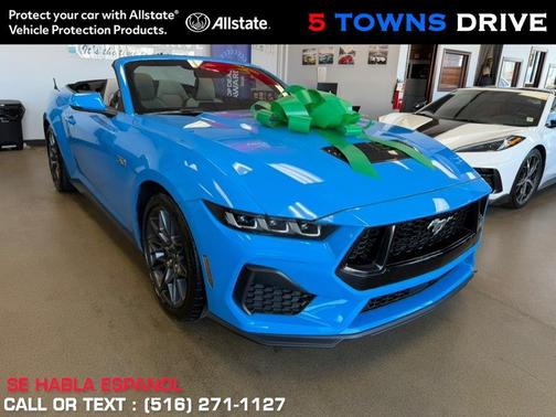 Grabber Blue Metallic 2024 Ford Mustang GT Premium