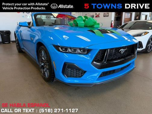 Grabber Blue Metallic 2024 Ford Mustang GT Premium