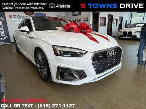 Ibis White 2021 Audi A5 Sportback 45 S Line Premium Plus
