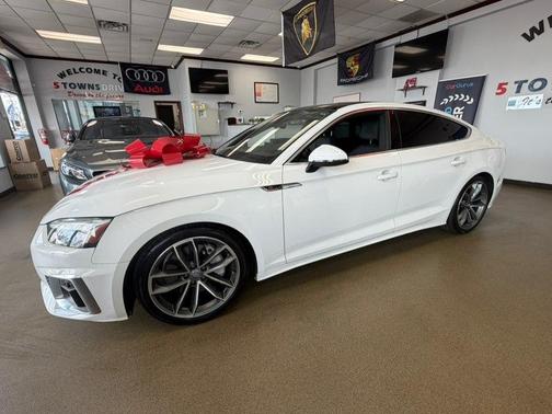 Ibis White 2021 Audi A5 Sportback 45 S Line Premium Plus