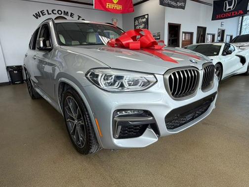Glacier Silver Metallic 2021 BMW X3 M40i