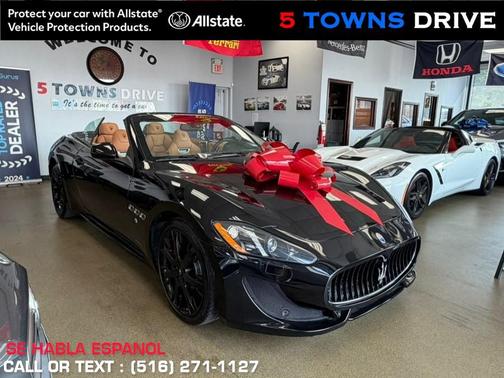 Black 2016 Maserati GranTurismo Sport