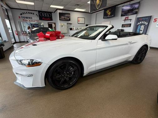 Oxford White 2018 Ford Mustang EcoBoost Premium