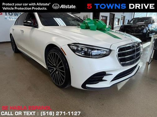 Diamond White 2022 Mercedes-Benz S-Class 4MATIC