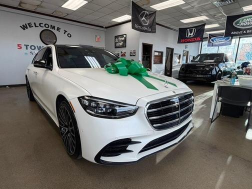 Diamond White 2022 Mercedes-Benz S-Class 4MATIC