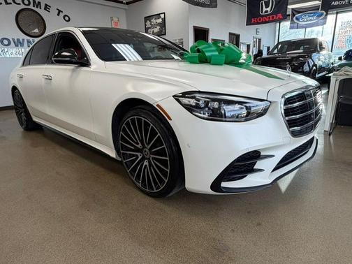 Diamond White 2022 Mercedes-Benz S-Class 4MATIC