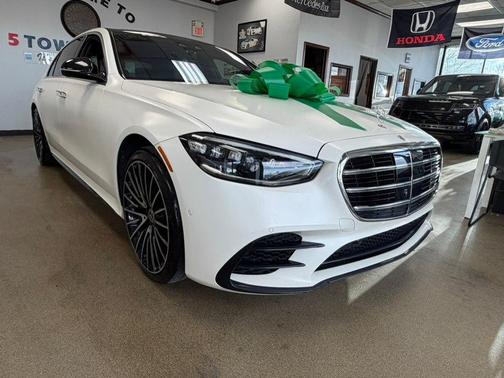 Diamond White 2022 Mercedes-Benz S-Class 4MATIC