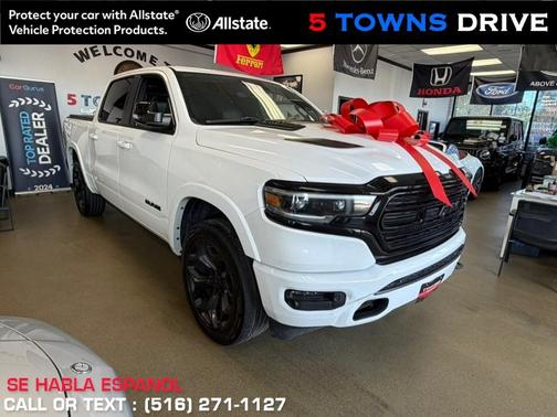 Bright White Clearcoat 2021 RAM 1500 Limited