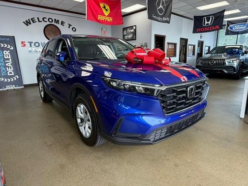Canyon River Blue Metallic 2025 Honda CR-V LX AWD