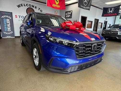 Canyon River Blue Metallic 2025 Honda CR-V LX AWD