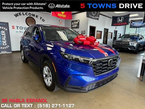 Canyon River Blue Metallic 2025 Honda CR-V LX AWD