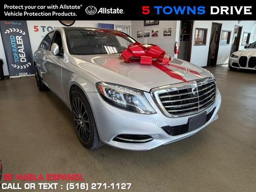 Diamond Silver Metallic 2015 Mercedes-Benz S-Class 4MATIC