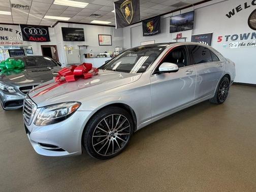 Diamond Silver Metallic 2015 Mercedes-Benz S-Class 4MATIC