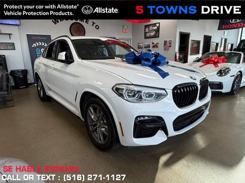 Alpine White 2021 BMW X4 M40i