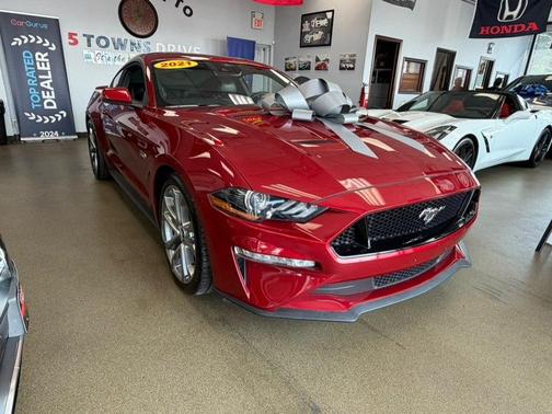 Rapid Red Metallic Tinted Clearcoat 2021 Ford Mustang GT Premium
