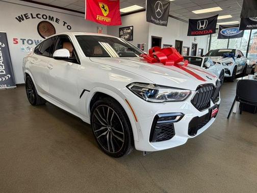 Alpine White 2023 BMW X6 xDrive40i