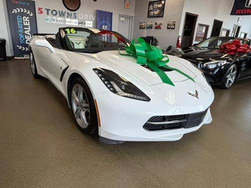 Arctic White 2016 Chevrolet Corvette Stingray