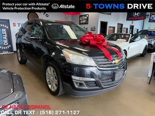 Black Granite Metallic 2015 Chevrolet Traverse 1LT