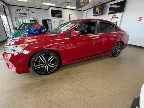 Basque Red Pearl II 2017 Honda Accord Sport