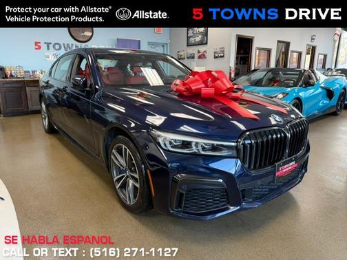 Imperial Blue Metallic 2020 BMW 740 xDrive