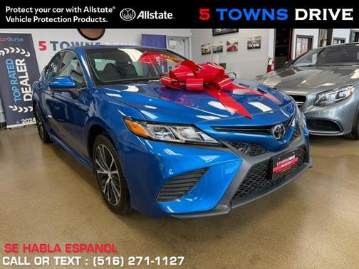 Blue Crush Metallic 2018 Toyota Camry SE