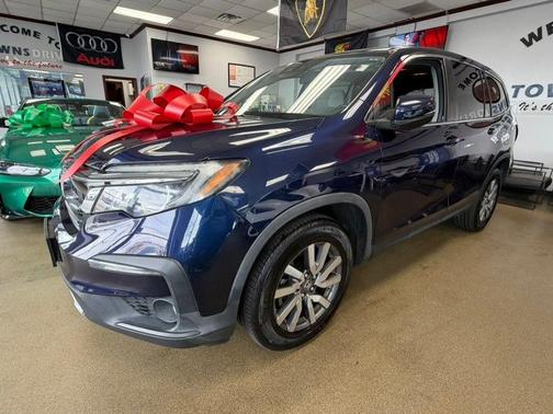 Obsidian Blue Pearl 2019 Honda Pilot EX
