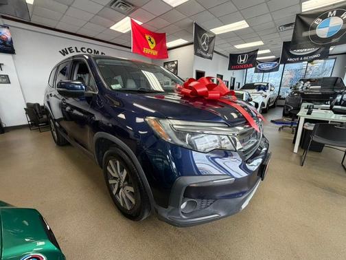 Obsidian Blue Pearl 2019 Honda Pilot EX