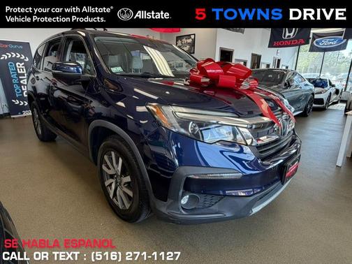 Obsidian Blue Pearl 2019 Honda Pilot EX