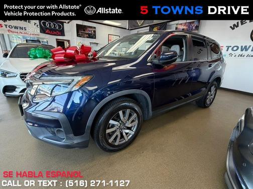 Obsidian Blue Pearl 2019 Honda Pilot EX