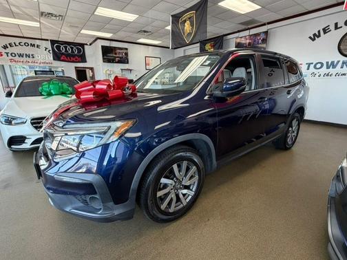 Obsidian Blue Pearl 2019 Honda Pilot EX