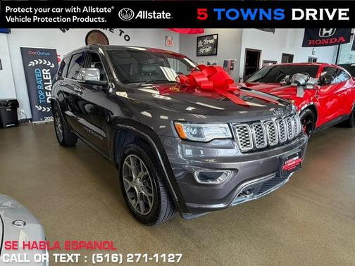 Granite Crystal Metallic Clearcoat 2020 Jeep Grand Cherokee Overland