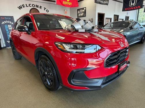Milano Red 2023 Honda HR-V AWD Sport