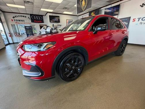 Milano Red 2023 Honda HR-V AWD Sport