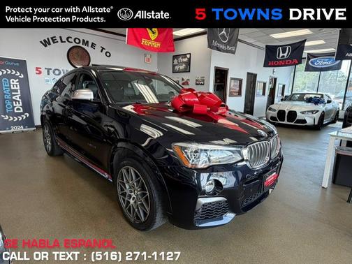 Black Sapphire Metallic 2018 BMW X4 M40i