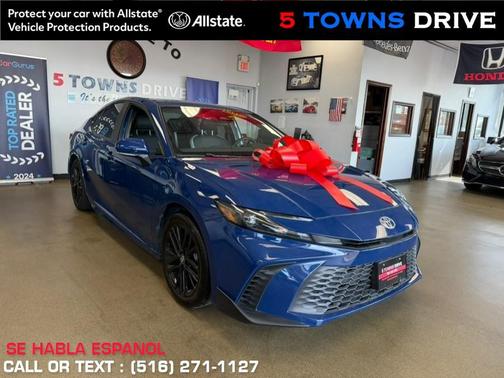 Reservoir Blue 2025 Toyota Camry SE