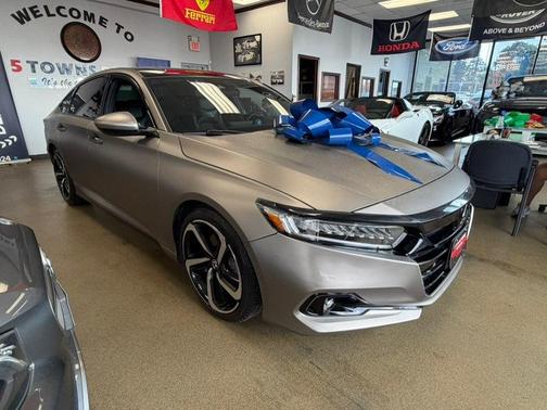 Sandy Tan 2022 Honda Accord Sport 2.0T
