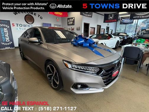 Sandy Tan 2022 Honda Accord Sport 2.0T