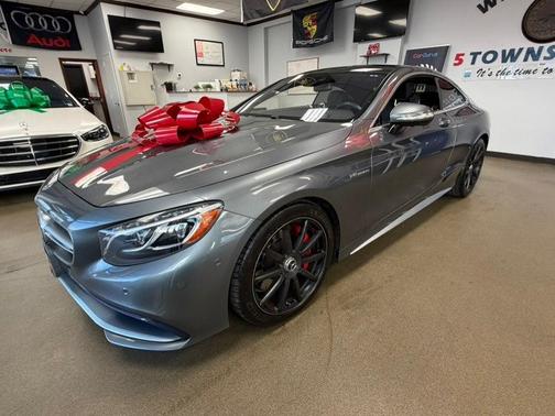 Diamond Silver Metallic 2017 Mercedes-Benz AMG S 63 4MATIC