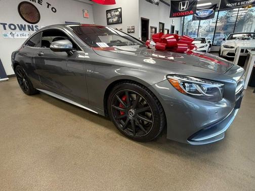 Diamond Silver Metallic 2017 Mercedes-Benz AMG S 63 4MATIC