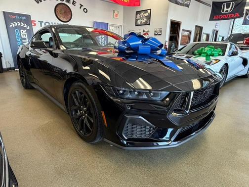 Shadow Black 2025 Ford Mustang GT Premium