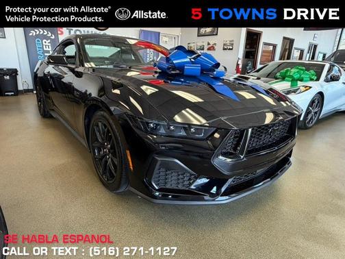 Shadow Black 2025 Ford Mustang GT Premium