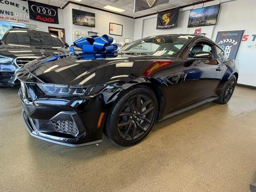Shadow Black 2025 Ford Mustang GT Premium
