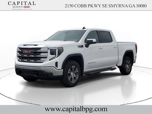 Summit White 2026 GMC Sierra 1500 SLE