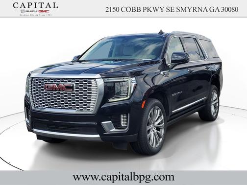 Midnight Blue Metallic 2022 GMC Yukon Denali