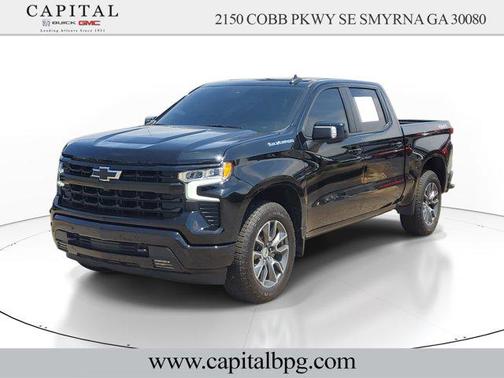 Black 2025 Chevrolet Silverado 1500 RST